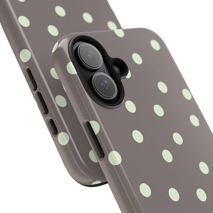 Yellow Polka Phone Case