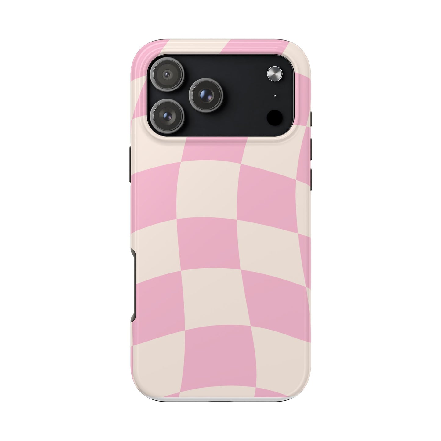 Blush Pink Gingham Phone Case