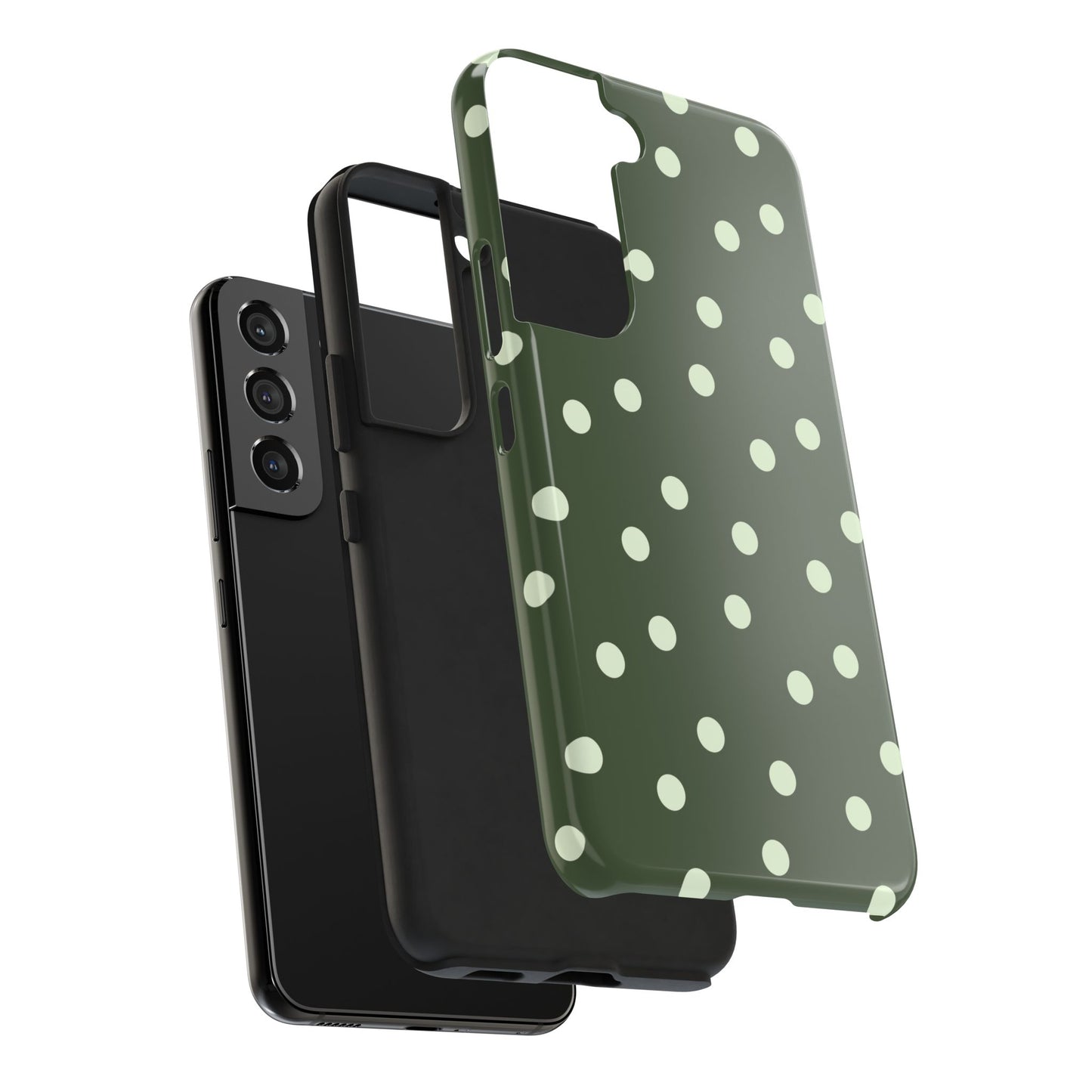 Olive Polka Phone Case