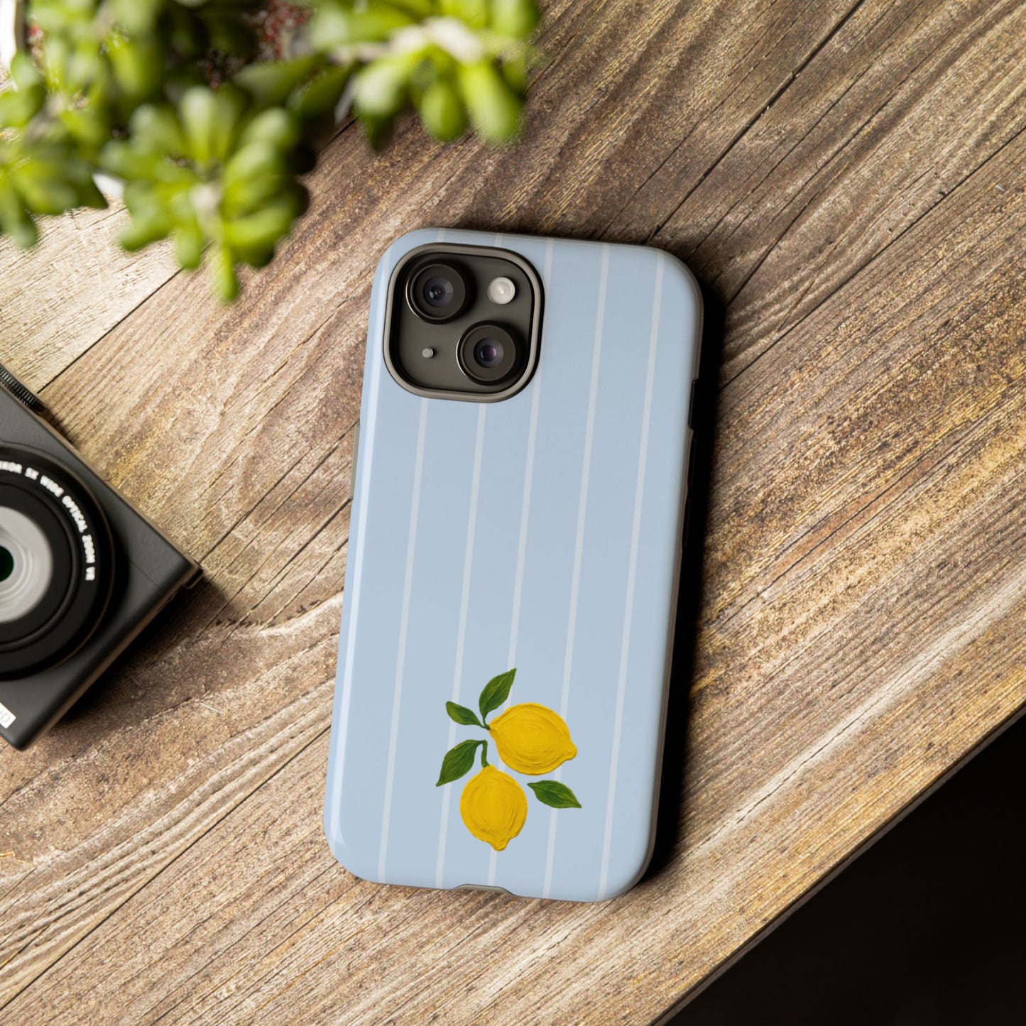 Lemon Blue Phone Cases