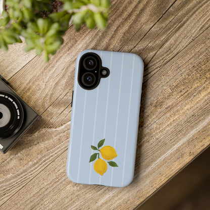 Lemon Blue Phone Cases