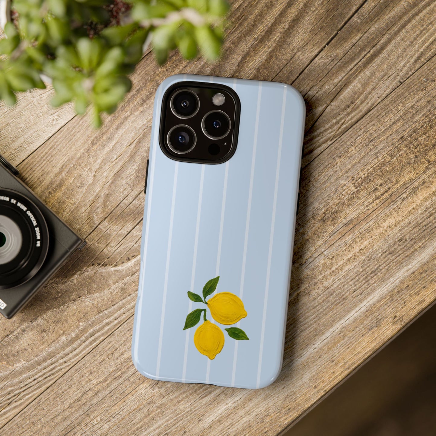 Lemon Blue Phone Cases