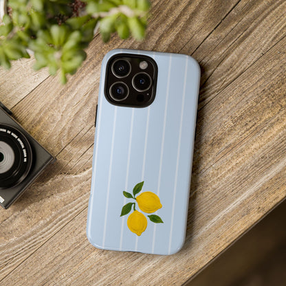Lemon Blue Phone Cases