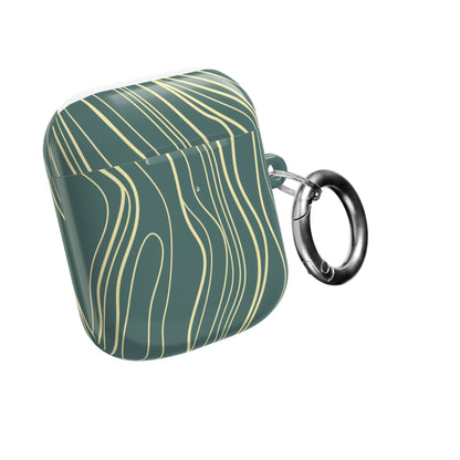 Yellow Lines AirPod Cases