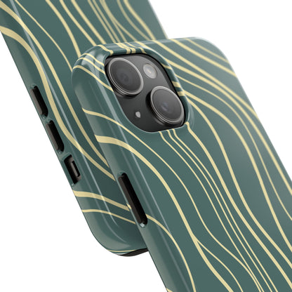 Yellow Lines Phone Cases