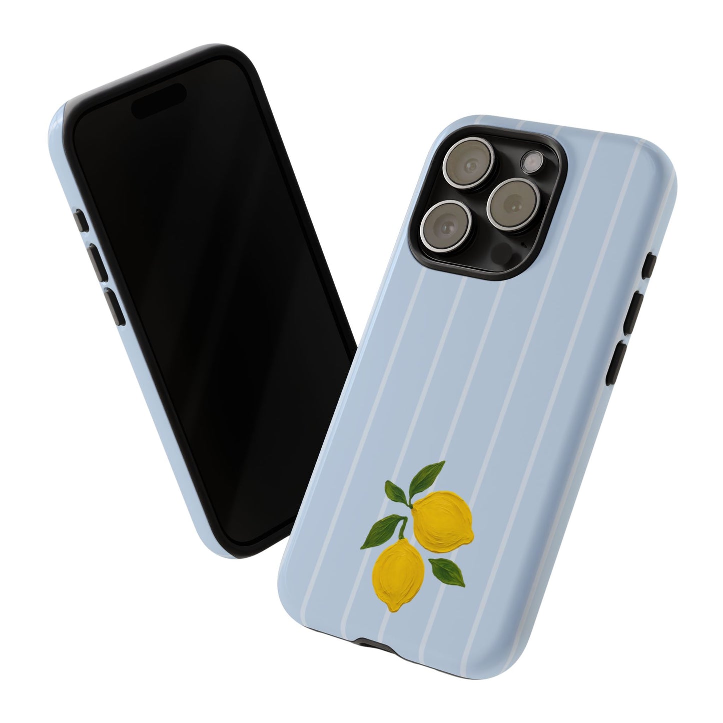 Lemon Blue Phone Cases