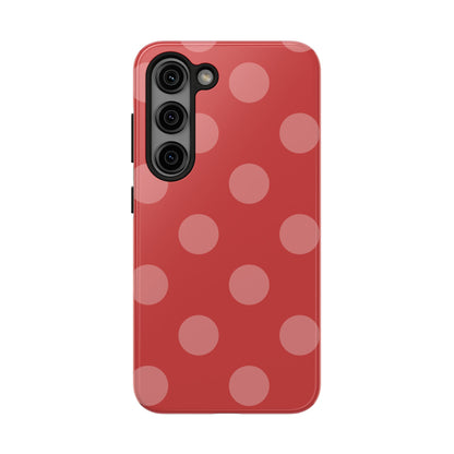 Red Polka Phone Case