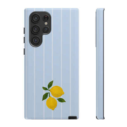 Lemon Blue Phone Cases