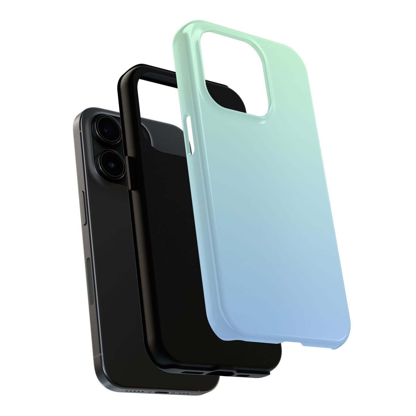Blue Ombrè Phone Cases