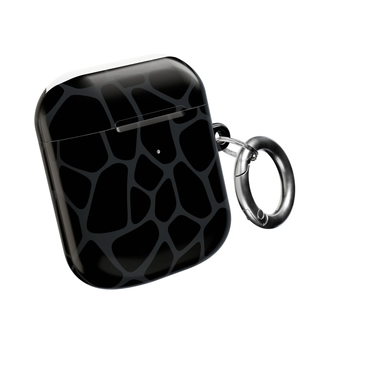 Black Giraffe Print AirPod Cases
