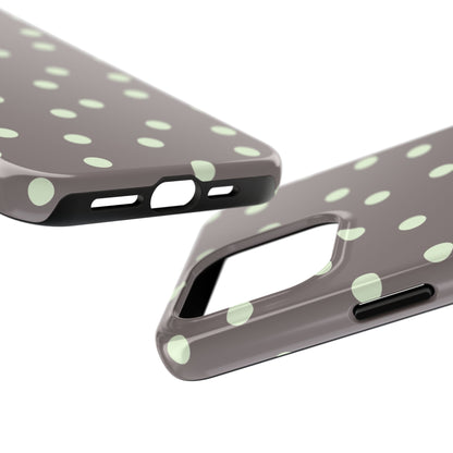 Yellow Polka Phone Case