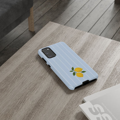 Lemon Blue Phone Cases