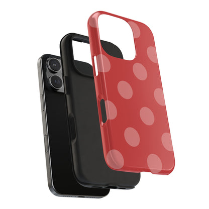 Red Polka Phone Case