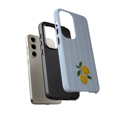 Lemon Blue Phone Cases