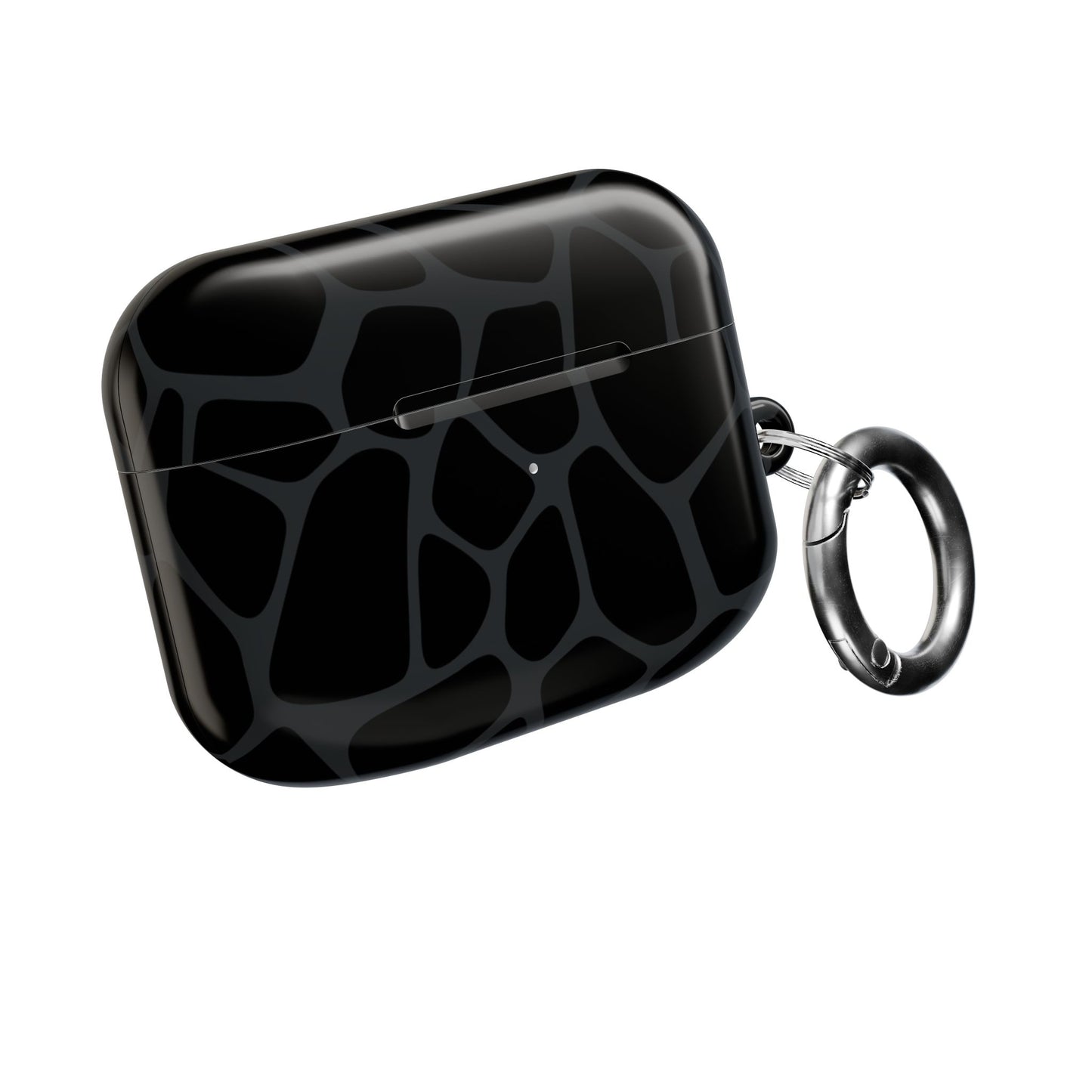 Black Giraffe Print AirPod Cases
