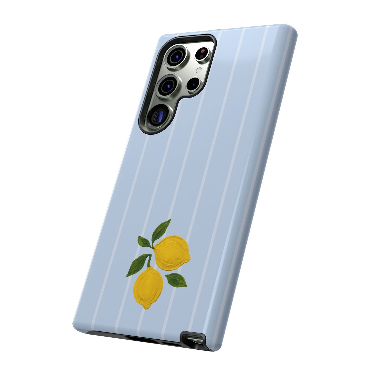 Lemon Blue Phone Cases