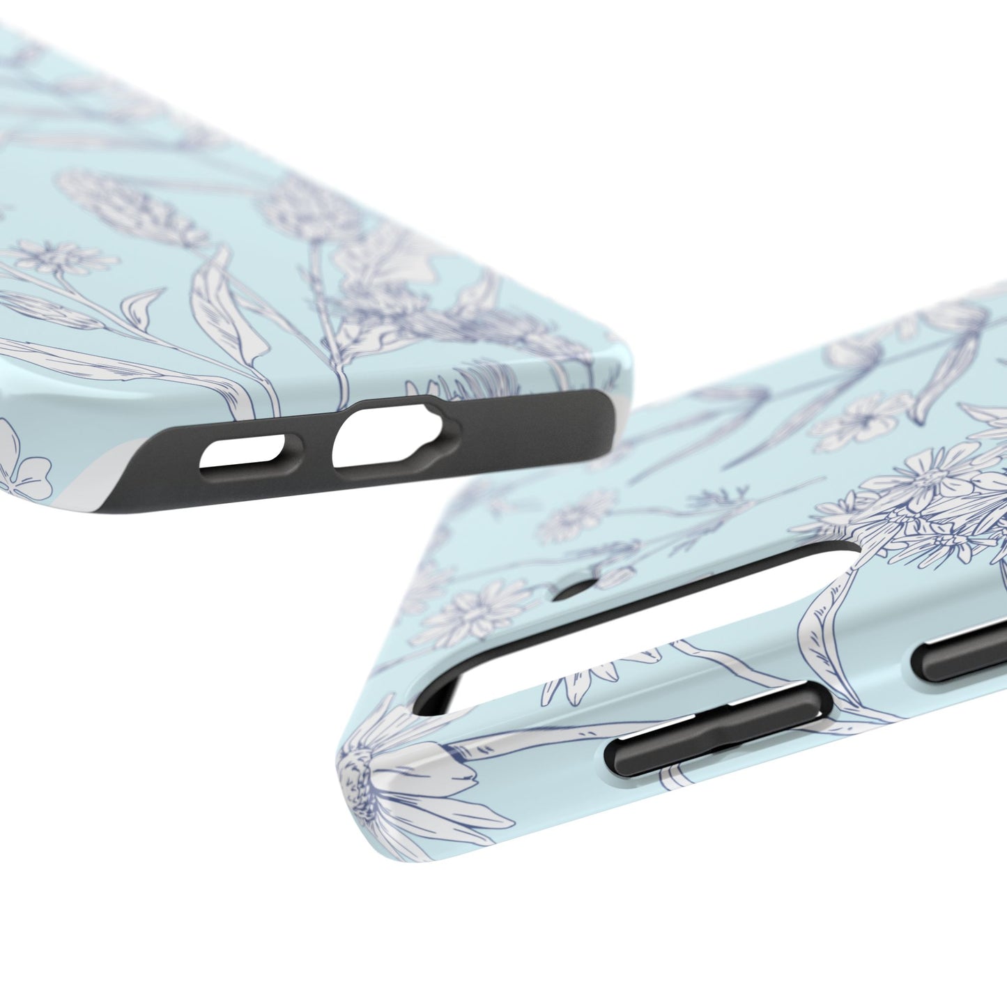 Blue Floral Phone Case