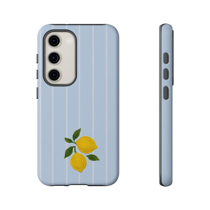 Lemon Blue Phone Cases
