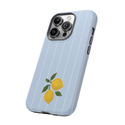 Lemon Blue Phone Cases