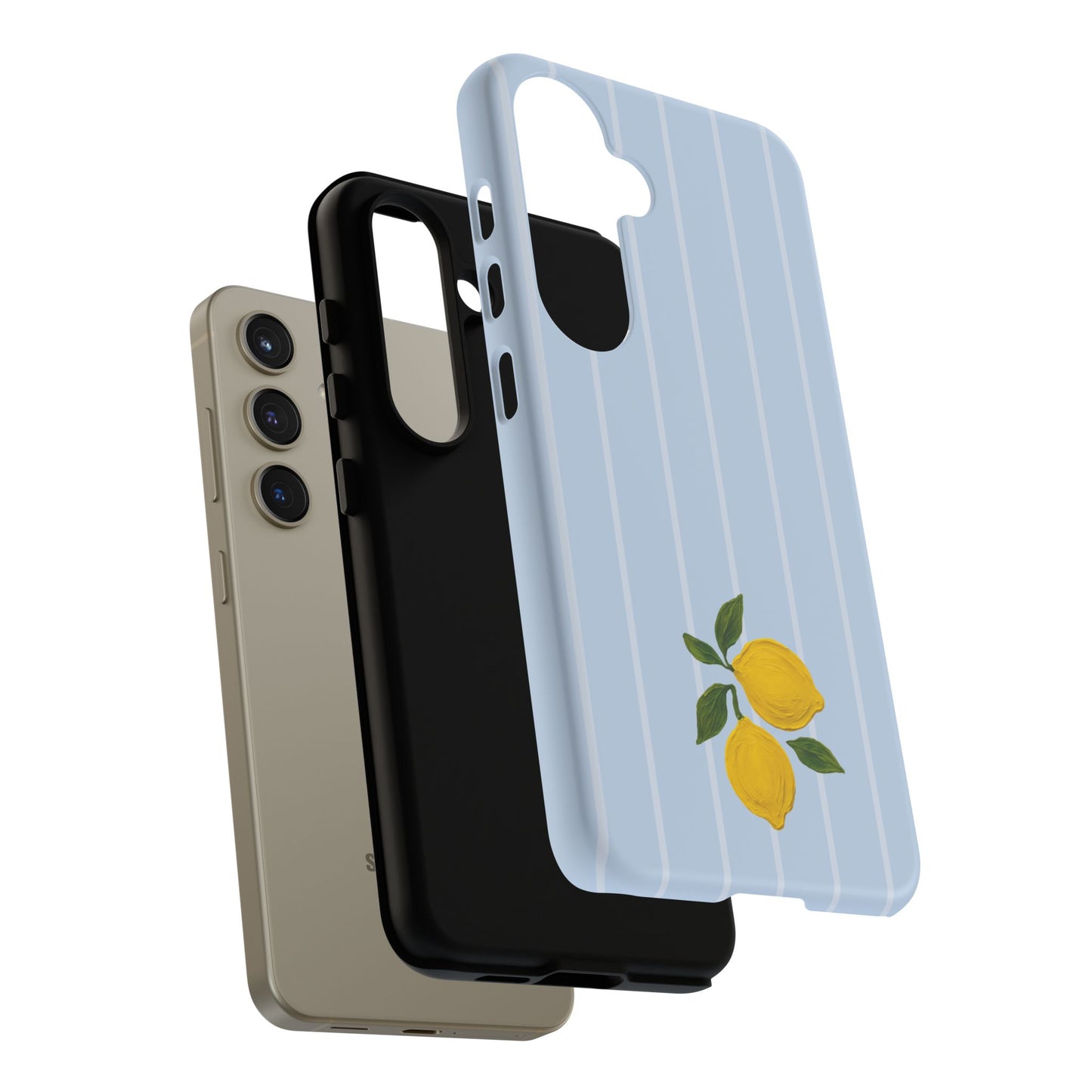 Lemon Blue Phone Cases