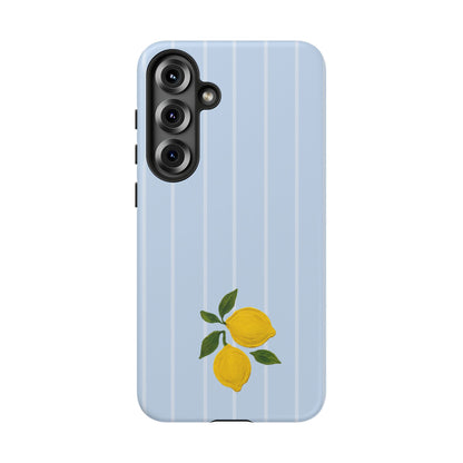 Lemon Blue Phone Cases