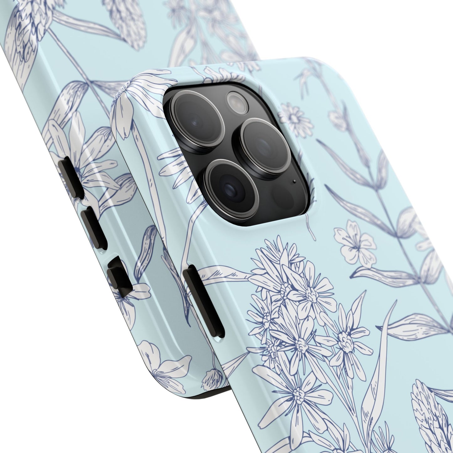 Blue Floral Phone Case
