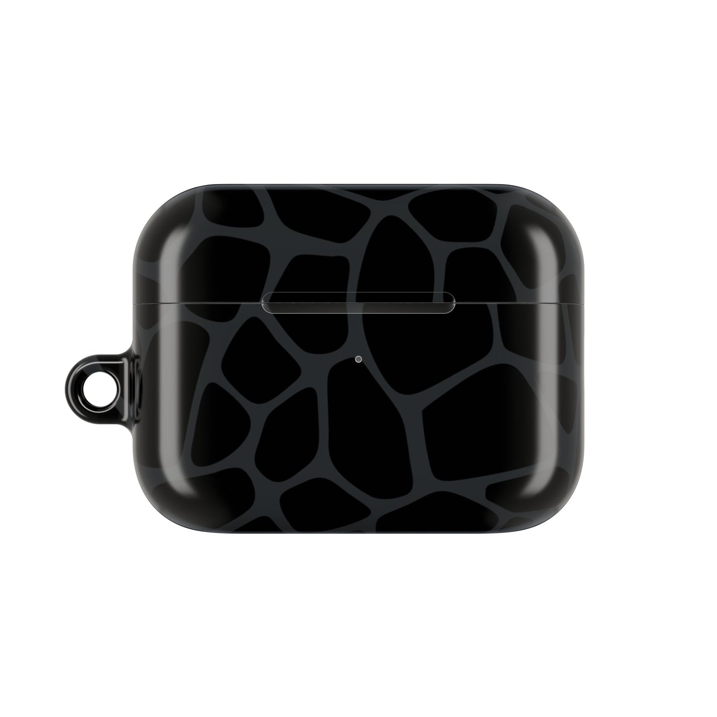 Black Giraffe Print AirPod Cases