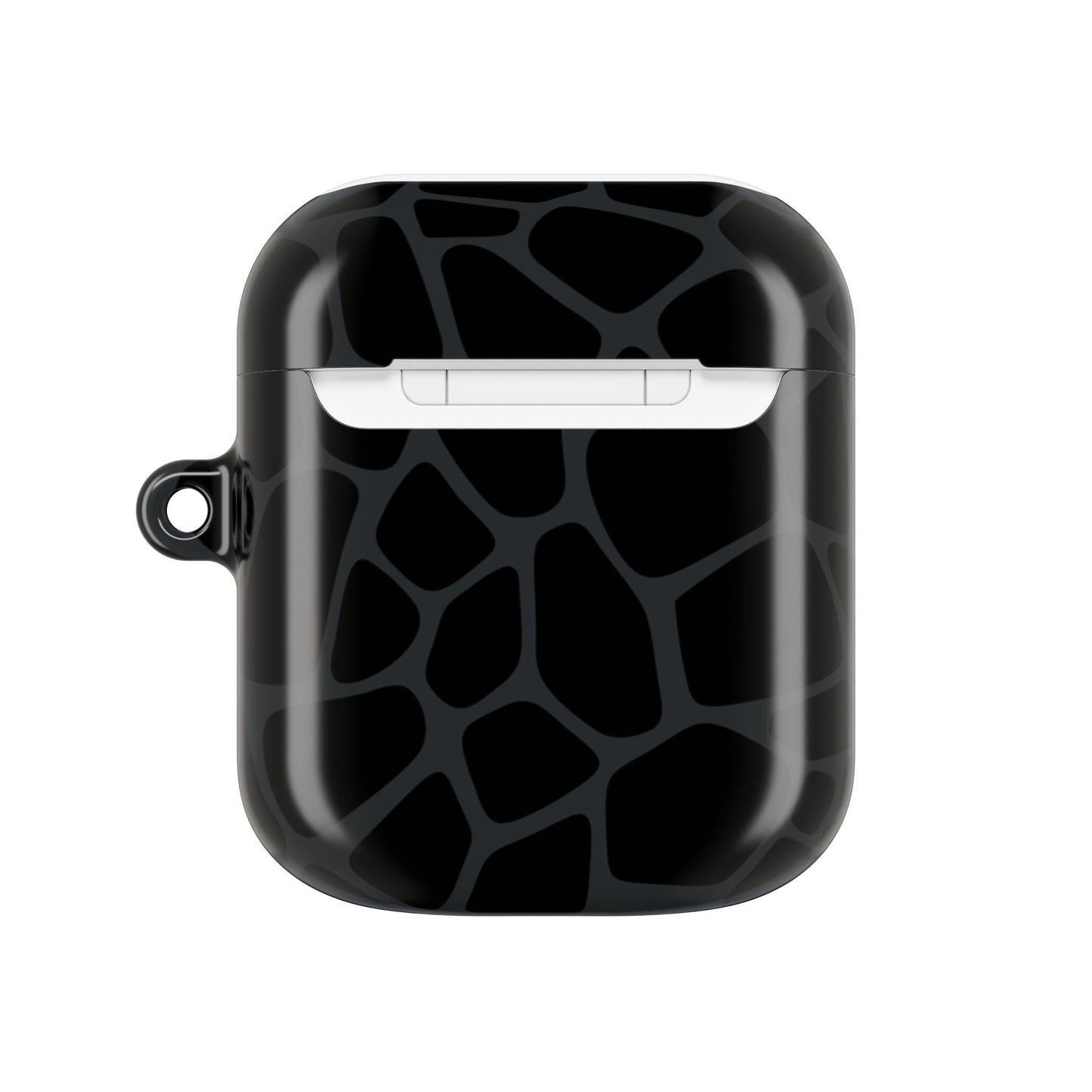 Black Giraffe Print AirPod Cases