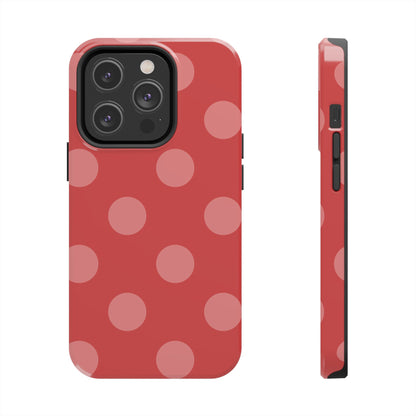 Red Polka Phone Case