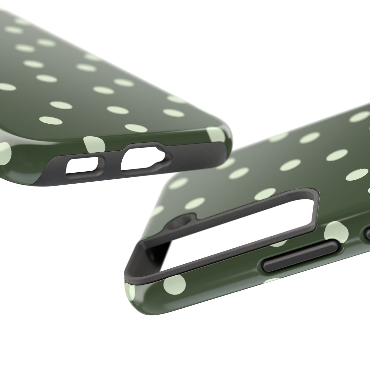 Olive Polka Phone Case