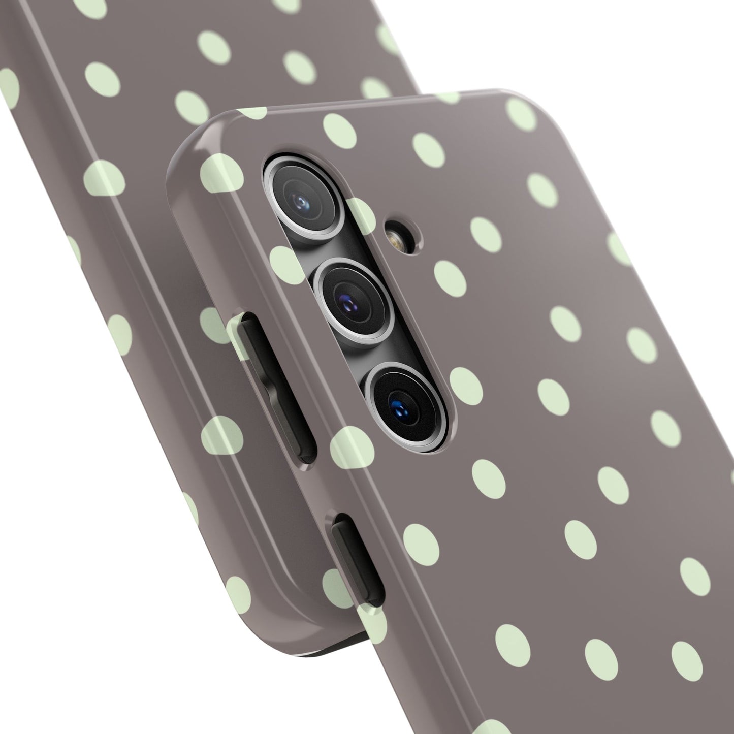 Yellow Polka Phone Case
