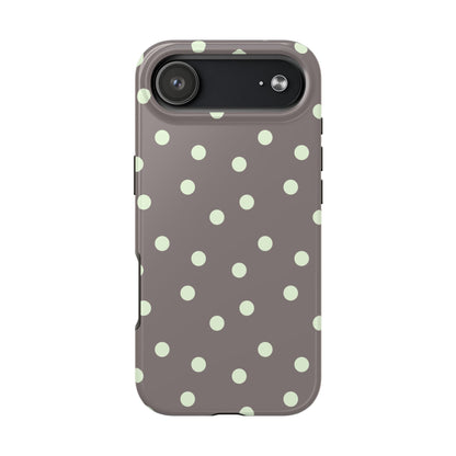 Yellow Polka Phone Case