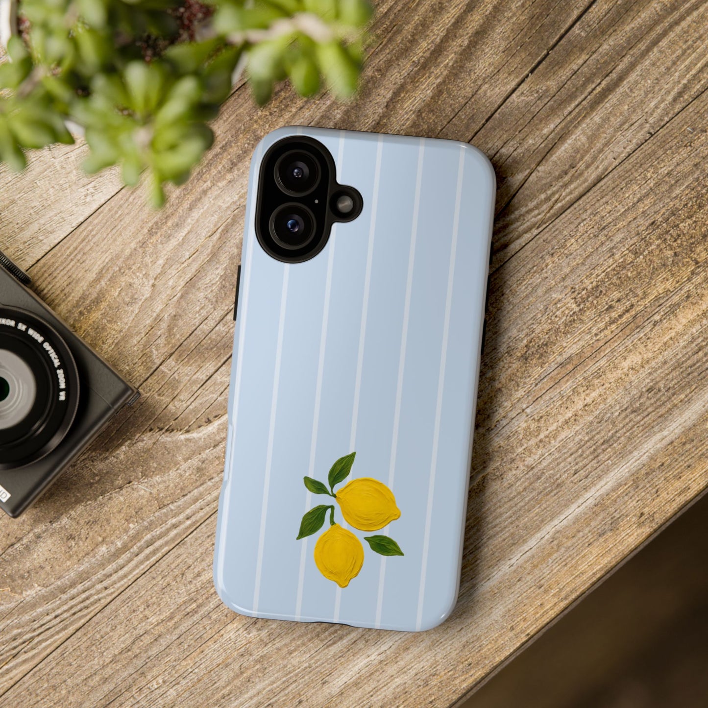 Lemon Blue Phone Cases