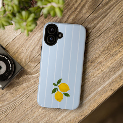 Lemon Blue Phone Cases