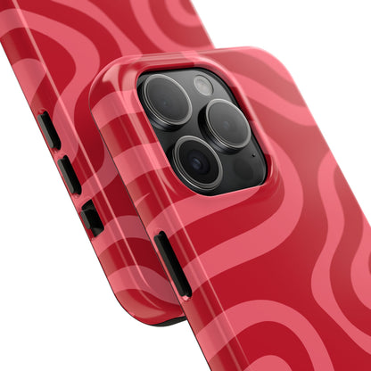Red Wave  Phone Cases