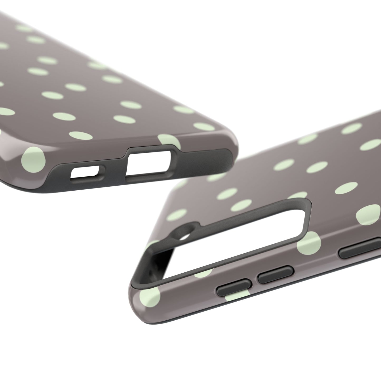 Yellow Polka Phone Case