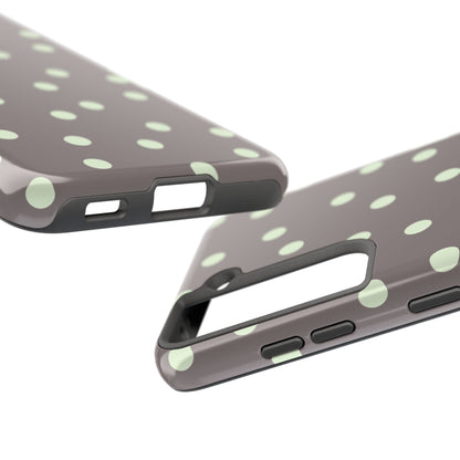 Yellow Polka Phone Case