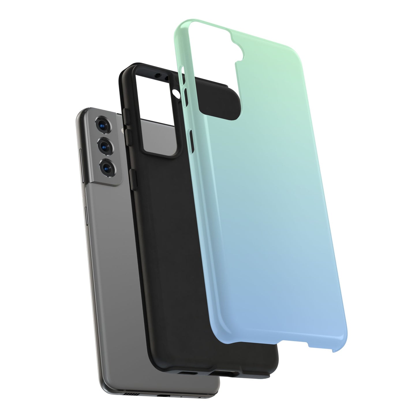 Blue Ombrè Phone Cases
