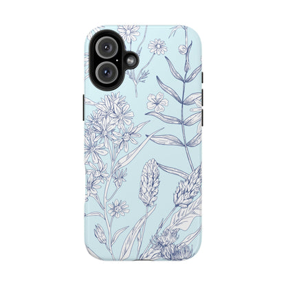 Blue Floral Phone Case