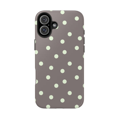 Yellow Polka Phone Case