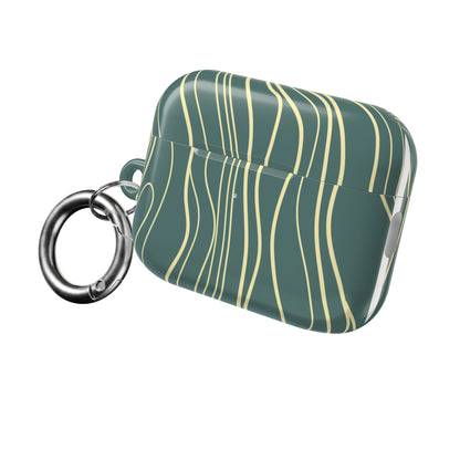 Yellow Lines AirPod Cases