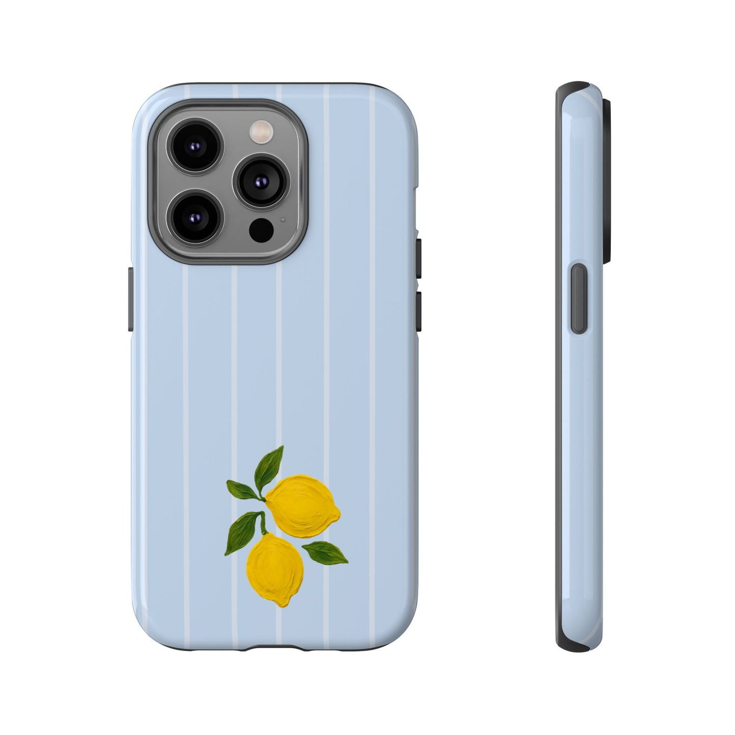 Lemon Blue Phone Cases
