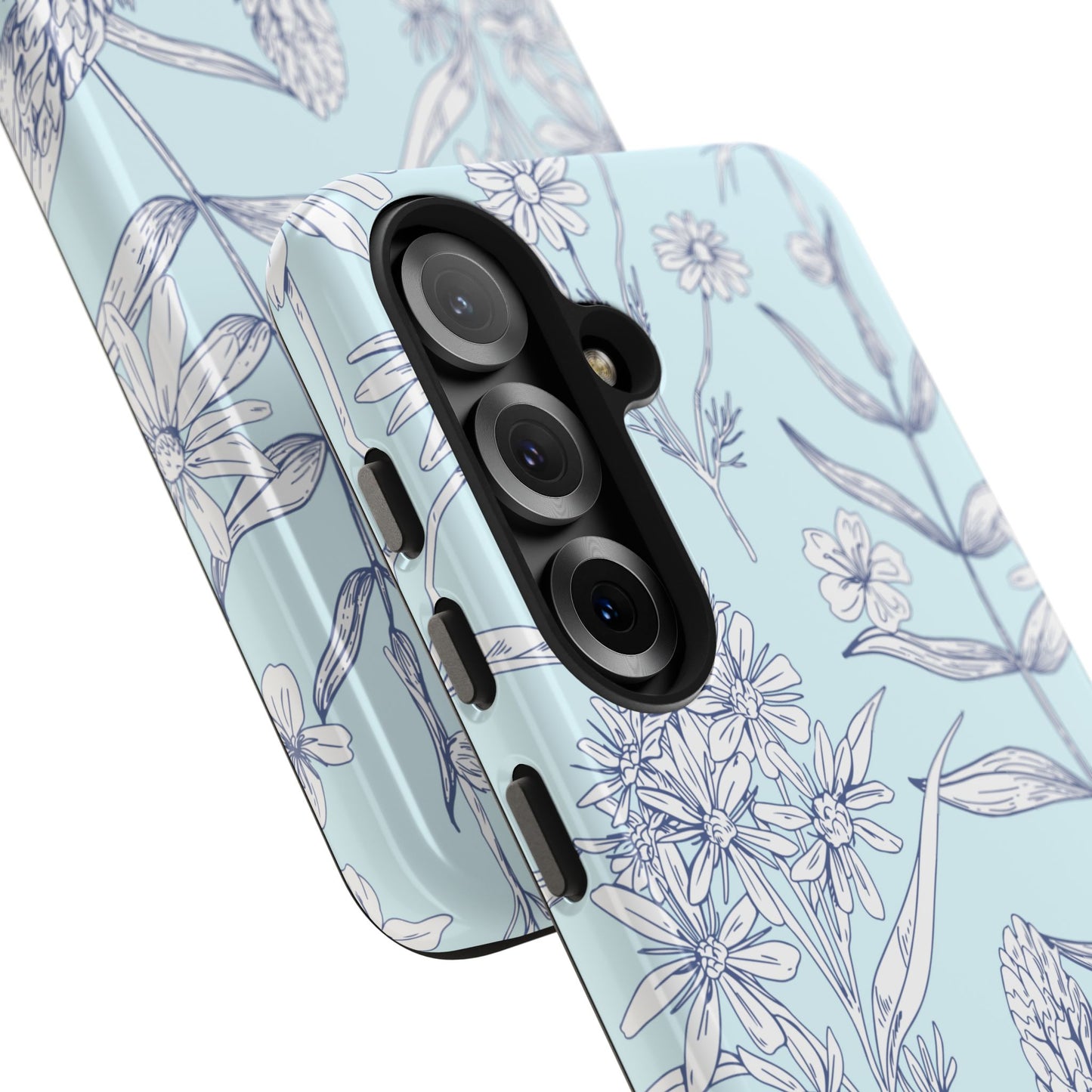 Blue Floral Phone Case