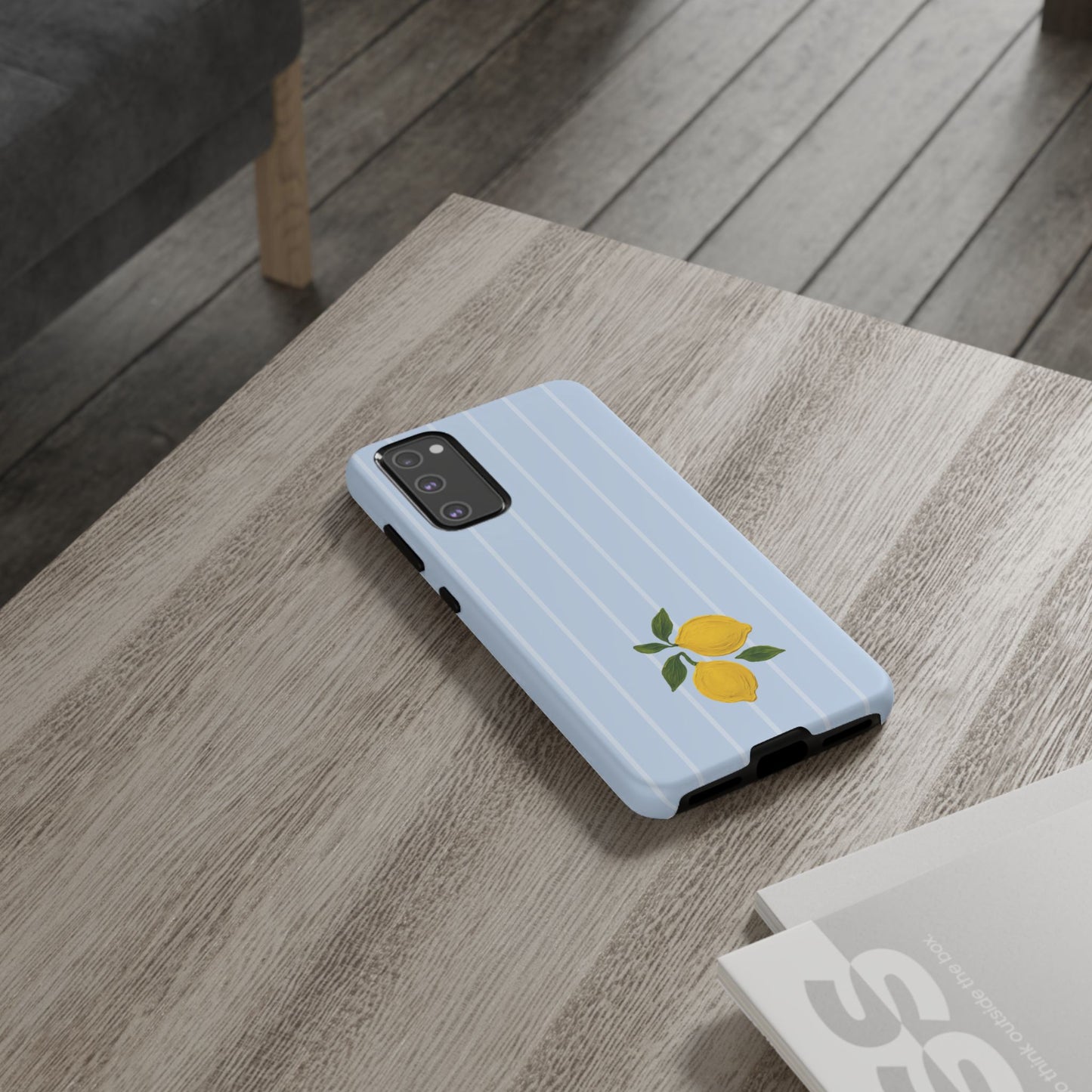 Lemon Blue Phone Cases