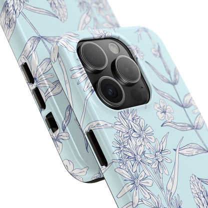 Blue Floral Phone Case
