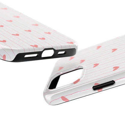 Heart Lines Phone Case