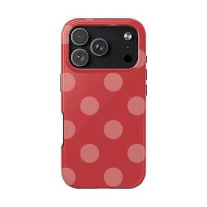 Red Polka Phone Case