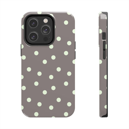 Yellow Polka Phone Case
