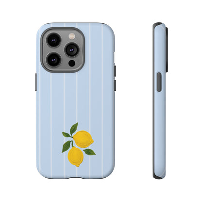 Lemon Blue Phone Cases