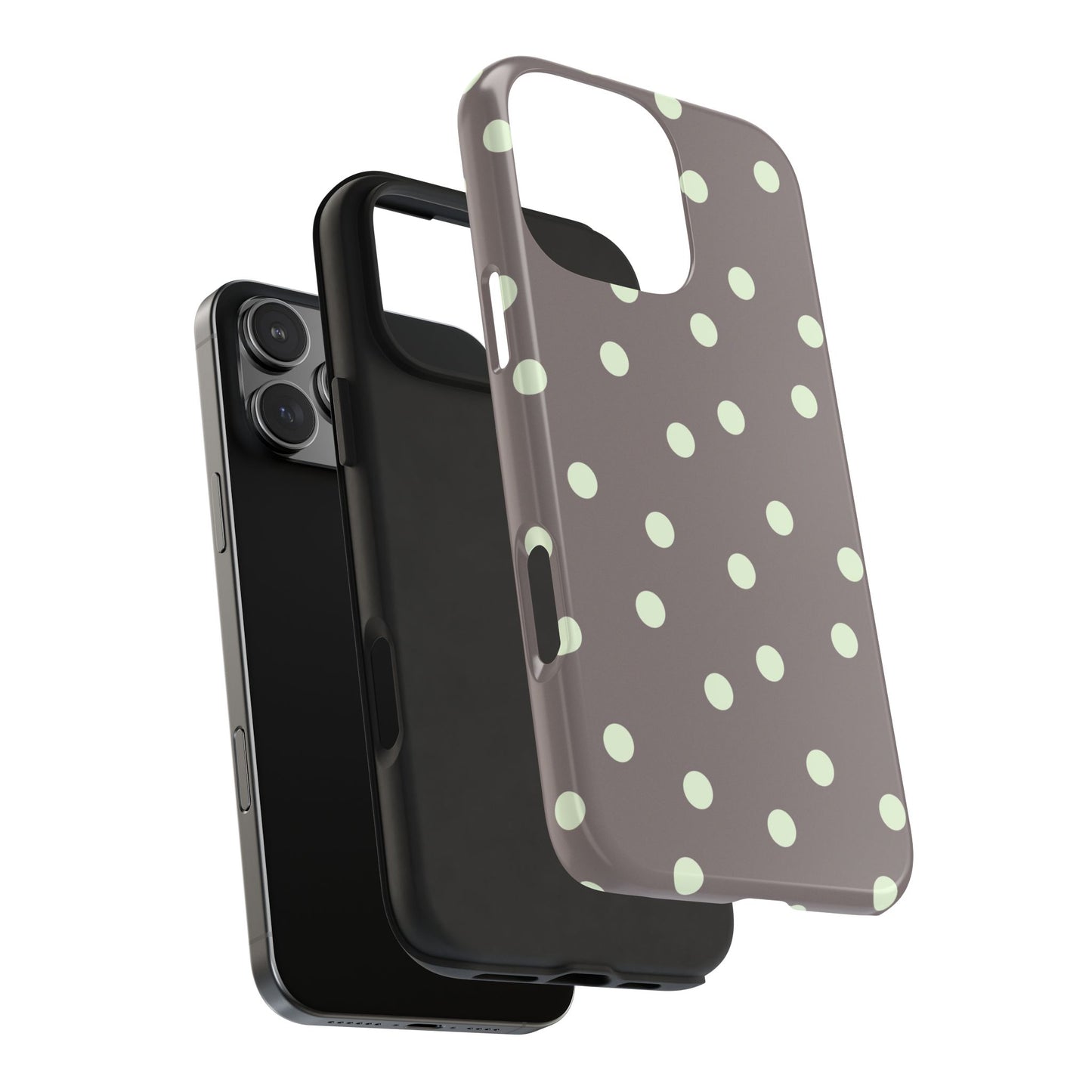 Yellow Polka Phone Case